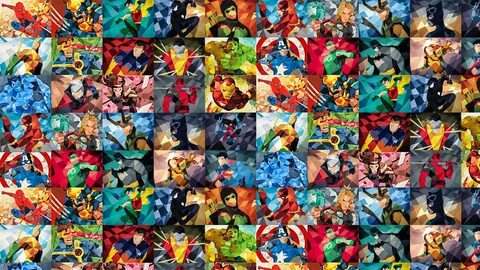 Marvel Collage Wallpapers Wallpapers - Most Popular Marvel C