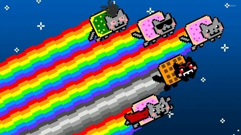 Nyan Cat wallpapers, Cartoon, HQ Nyan Cat pictures 4K Wallpa