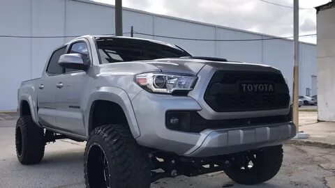 6 inch lifted 2017 Toyota Tacoma TRD Sport - YouTube