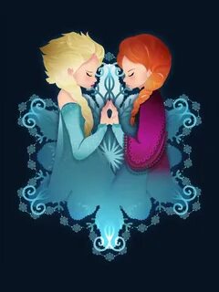 Frozen: Elsa and Anna by https://www.deviantart.com/supertok