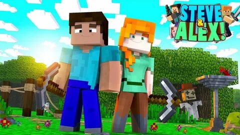 Minecraft Movie - STEVE & ALEX'S LIFE - HOW IT ALL BEGAN!! (