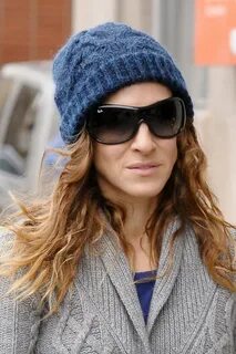 More Pics of Sarah Jessica Parker Rectangular Sunglasses (1 