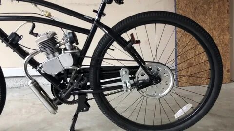 80cc Zeda Belt Drive Review with Schwinn Swindler - YouTube