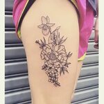 Tattoos on Pinterest Elephant Tattoos Marigold Tattoo and El