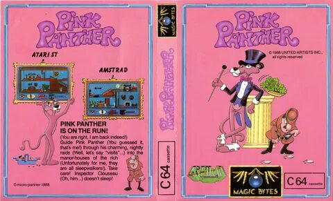 Pink Panther (C64) - The Gremlin Graphics Archive