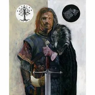 Boromir Spoke art, Knives and swords, Comic books