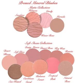Mineral Pressed Blush Cosmetic Makeup