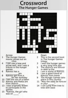 Hunger Games Crossword