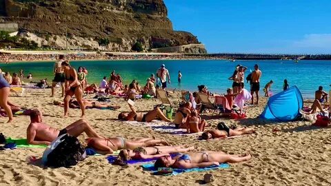 Gran Canaria Amadores Beach to Puerto Rico Beach 30ºC 30 Dec