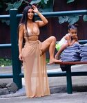 Kim Kardashian West y North West Kardashian en Bali Kim kard