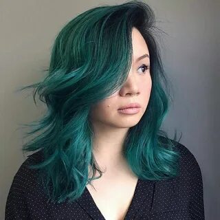 Phyrra Hair color formulas, Teal hair, Green hair colors