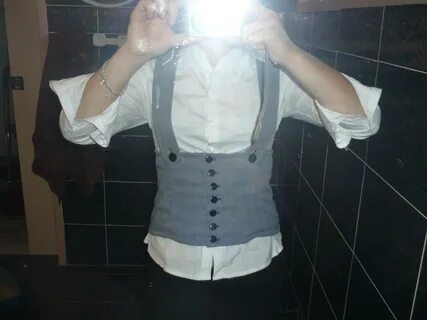 Corset Vest - A Vest / Waistcoat - Dressmaking on Cut Out + 