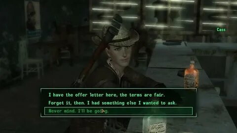 Fallout: New Vegas - Companion Cass and Side Quest - Heartac