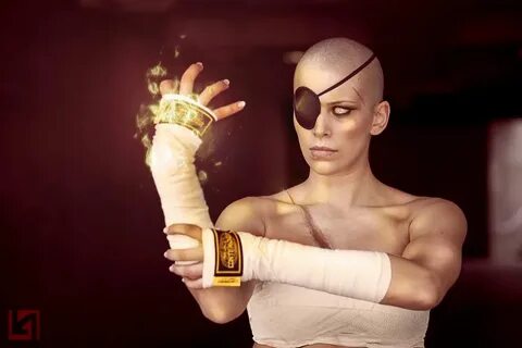 She did a great job cosplaying Sagat - Album on Imgur