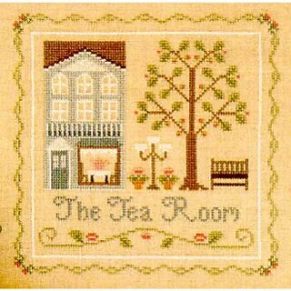 Stickvorlage Country Cottage Needleworks The Tea Room