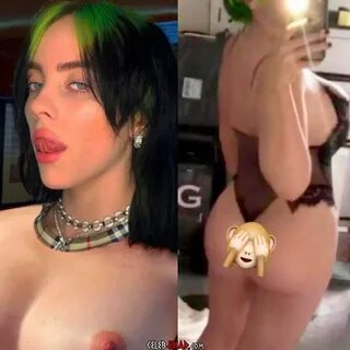 Billie Eilish Teases Her Nude Tits And Ass And Gets Her Boob