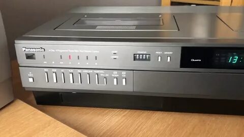 Panasonic NV-7200 1981 VCR Top Loader Video Recorder After R