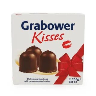 Suflē Grabower Kisses šokolādē 250g