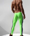Fashion Men's Sexy Tight Pants Casual Sweatpants Low Rise El