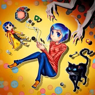 Coraline Anime Creepy Related Keywords & Suggestions - Coral