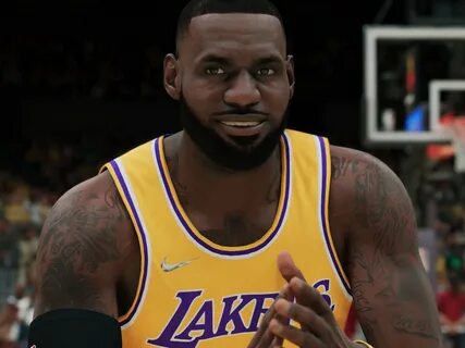 2732x2048 NBA 2K22 LeBron James 4K 2732x2048 Resolution Wall