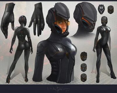 deviantART: More Like Sci-fi armor design by telthona Sci fi