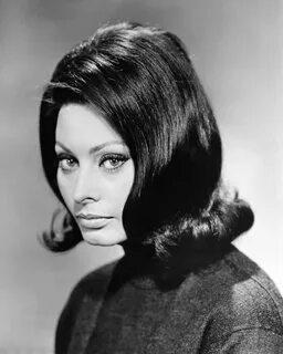 The Trendiest Hairstyle the Year You Were Born Sophia loren 