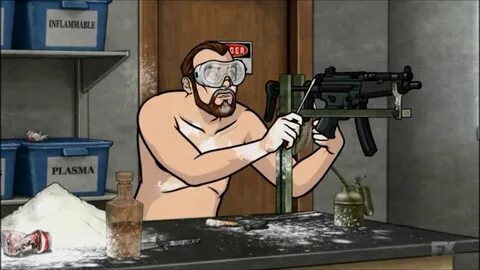 Krieger Doing Some Gun Mods on Archer - YouTube