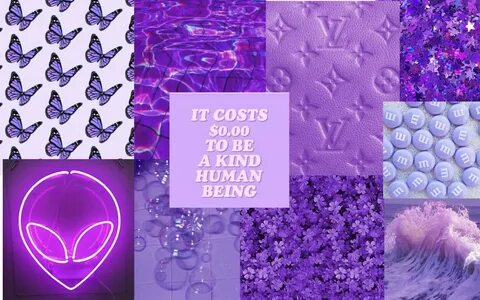 Purple Aesthetic Collage 4k Wallpapers - Wallpaper Cave