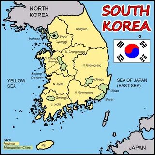South Korea Map Clip Art All in one Photos