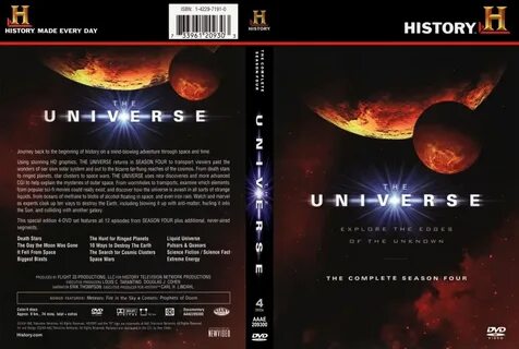 The Universe Season Four- TV DVD Scanned Covers - Universe 4