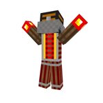 Minecraft skin: Rail man by sonickirbyfanno7np10 on DeviantA
