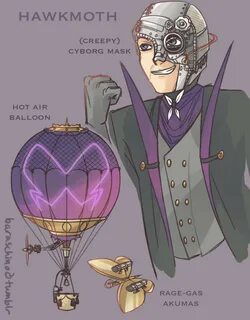 Hawkmoth Steampunk AU Miraculous Ladybug Know Your Meme