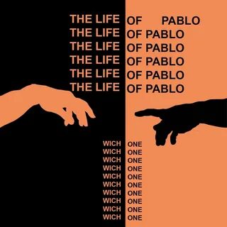 Kanye West - The Life Of Pablo Kanye west album cover, Kanye