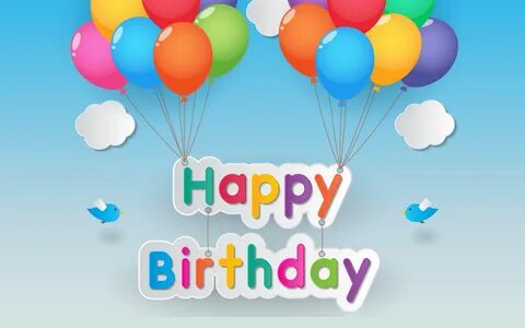 Happy Birthday Wallpaper - Balloon - 1920x1200 - Download HD