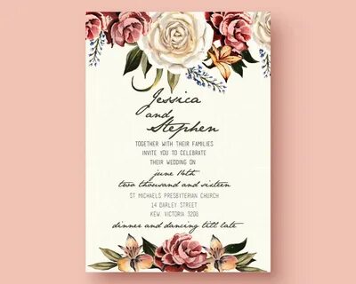 ME LENTA: Download 42+ Editable Muslim Wedding Invitation Ca