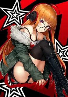 Safebooru - 1girl belt boots glasses headphones inayama jack