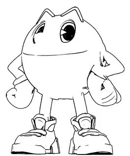 Pacman Coloring Pages To Print - Coloring Home