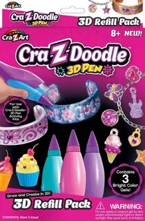 Cra-Z-Art Cra-Z-Doodle 3D Pen Pastel Color Refill Set Играла