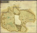 Aether Current Map Coerthas Western Highlands - Sea Of Cloud