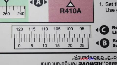 Gallery of 410a orifice size chart - goodman subcooling char