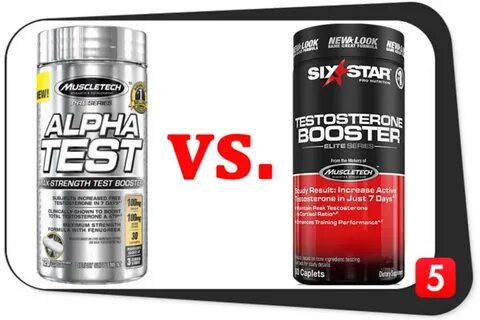 AlphaTest vs. Six Star Testosterone Booster - Best 5 Supplem