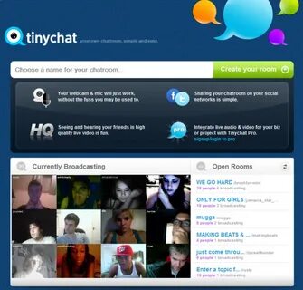 Tinychat Gets A New Look, Adds Facebook Connect, Sees Early 