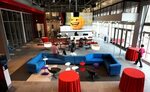 YouTube Space in Playa Vista Cool office space, Office desig