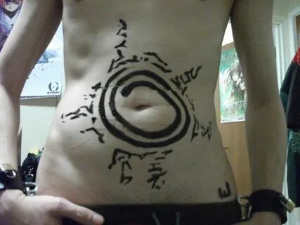Naruto mark by NiwaDaisuke Belly button tattoo, Belly tattoo
