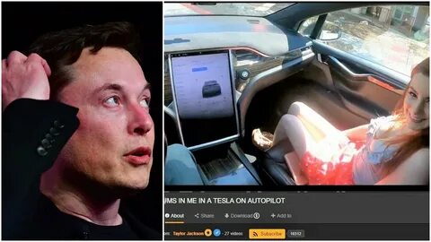 Elon Musk Blushes After PornHub Publishes Tesla Autopilot Se