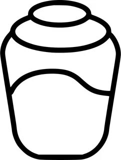 Honey Jar Svg Png Icon Free Download (#480602) - OnlineWebFo