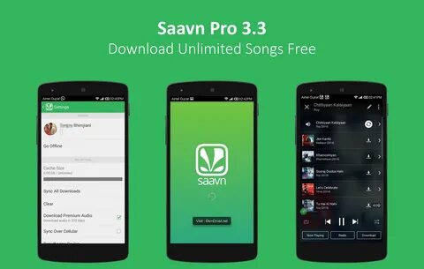 Download latest version of Saavan Pro APK * Ezad Tech