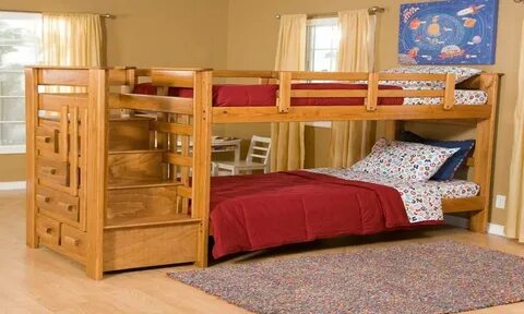 Space Saving Staircase Design Bunk Beds Stairs Cheap - Barb 