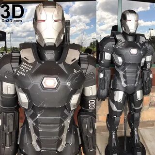 3D Printable Suit: Iron Man Mark III Armor War Machine (Mode